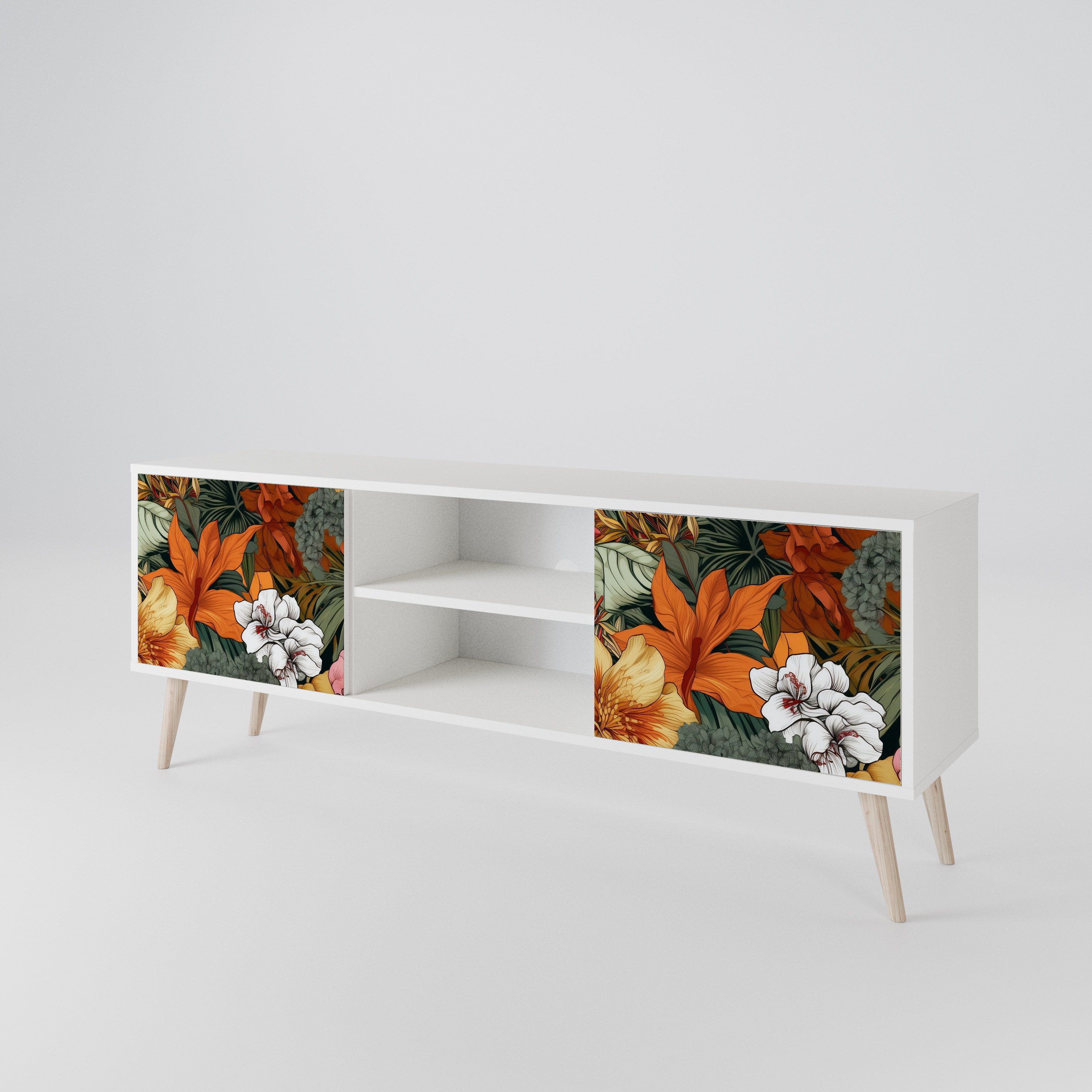 RADIANT FLORA 2-Door TV Cabinet