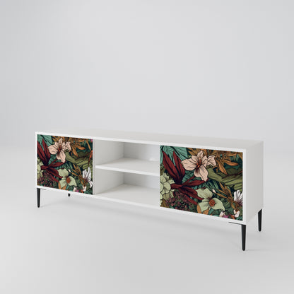 BOTANICAL EMERGENCE 2-Door TV Cabinet