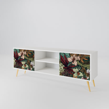 BOTANICAL EMERGENCE 2-Door TV Cabinet