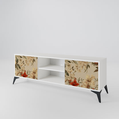 BLOOMING HARMONY 2-Door TV Cabinet