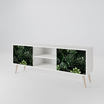 SUCCULENT JUNGLE 2-Door TV Cabinet