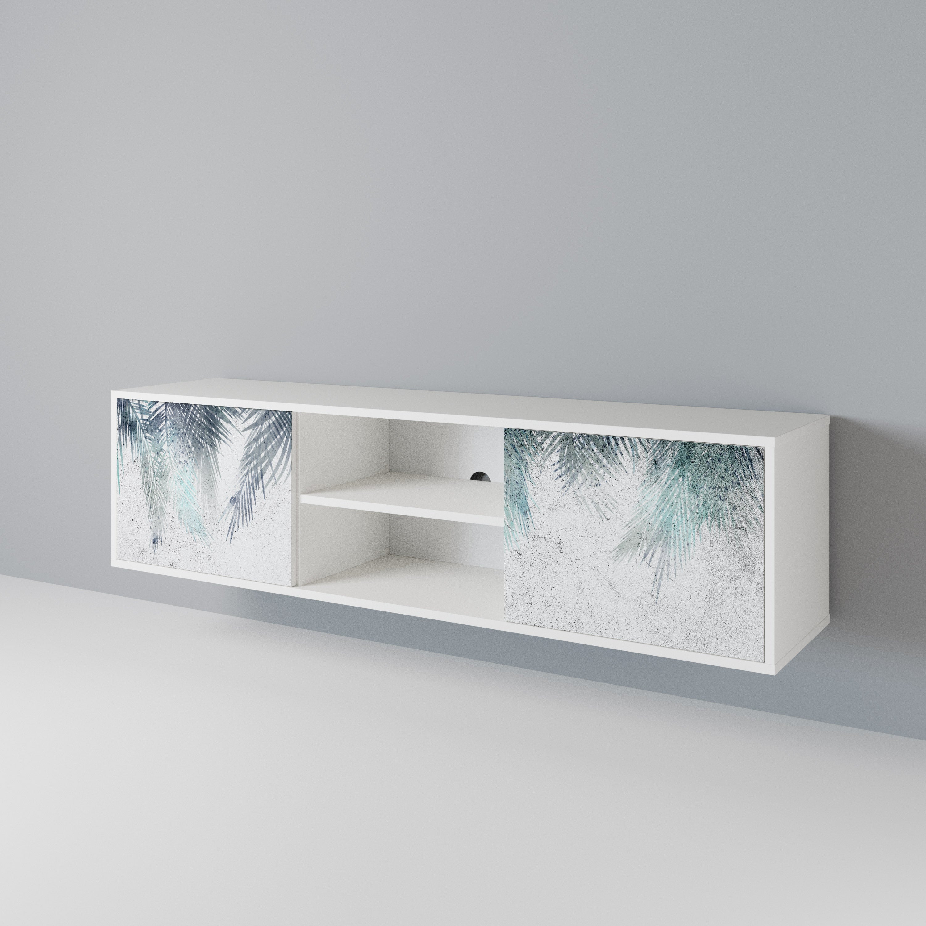 PALM VEIL 2-Door TV Cabinet