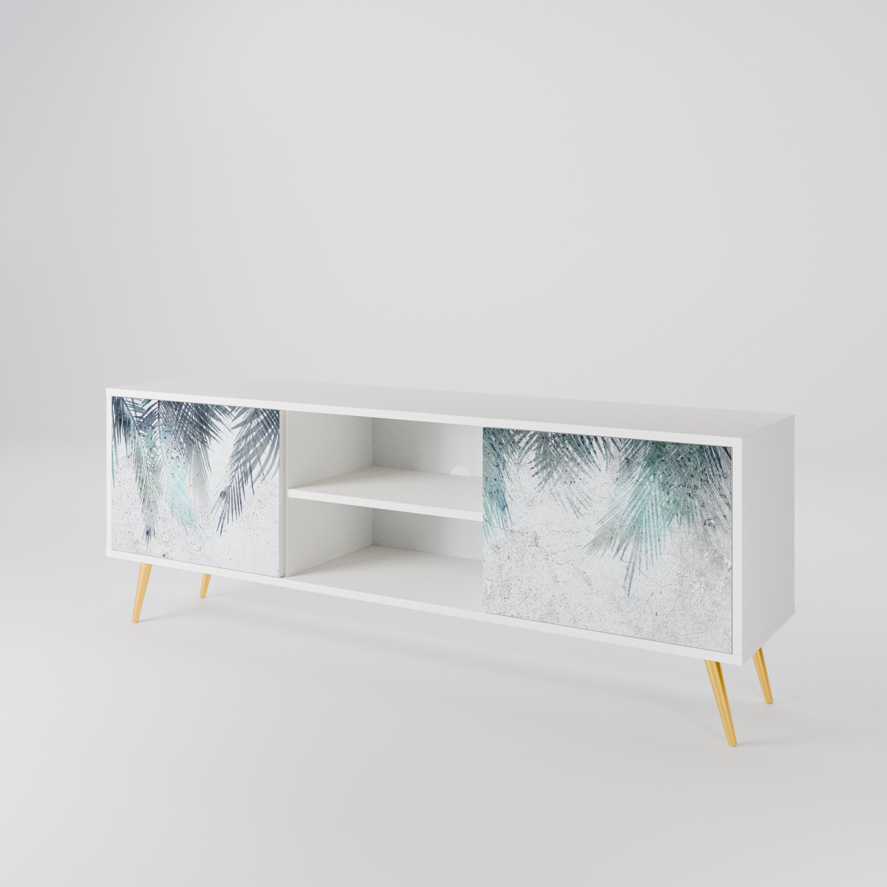PALM VEIL 2-Door TV Cabinet