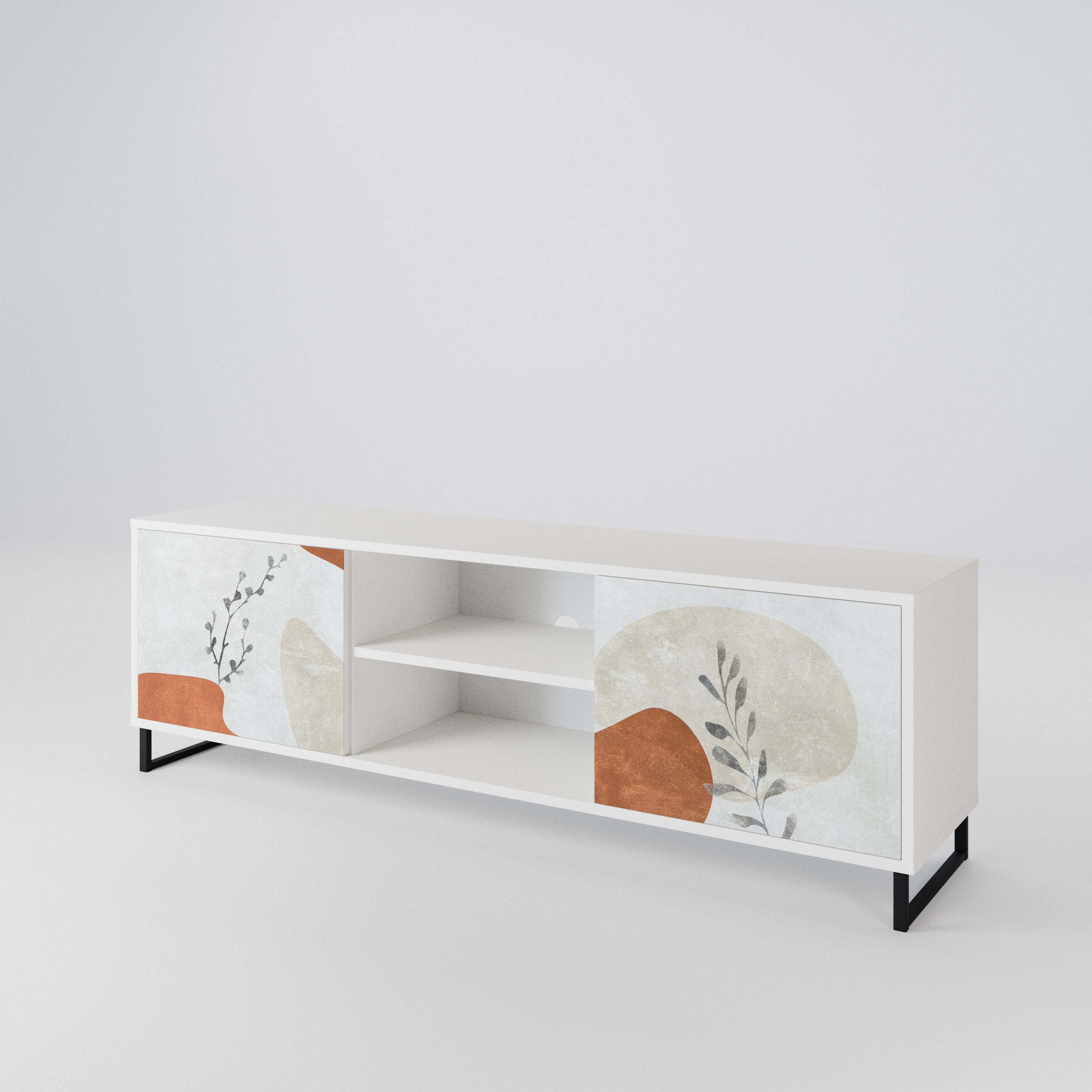 TRANQUIL TWIG 2-Door TV Cabinet