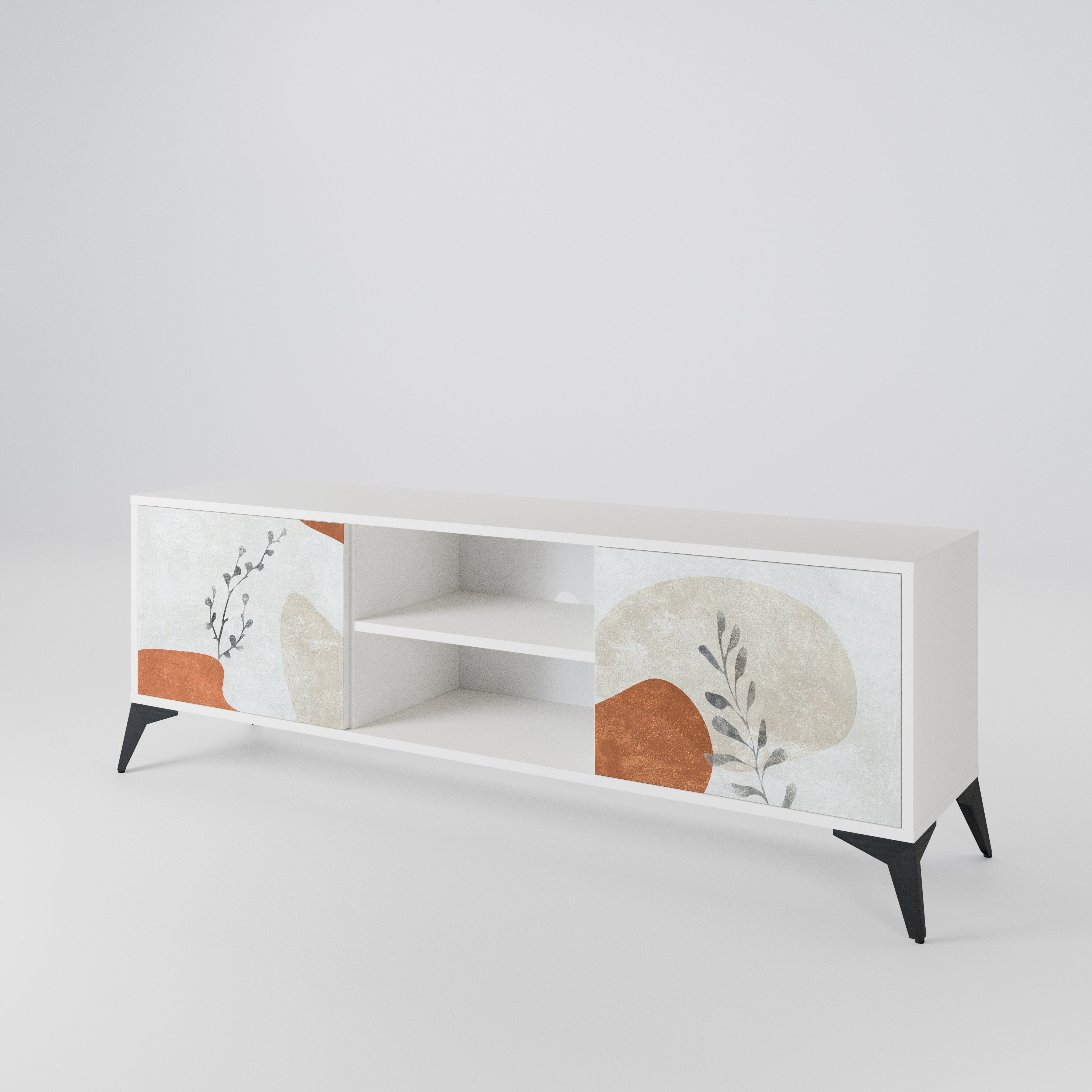 TRANQUIL TWIG 2-Door TV Cabinet