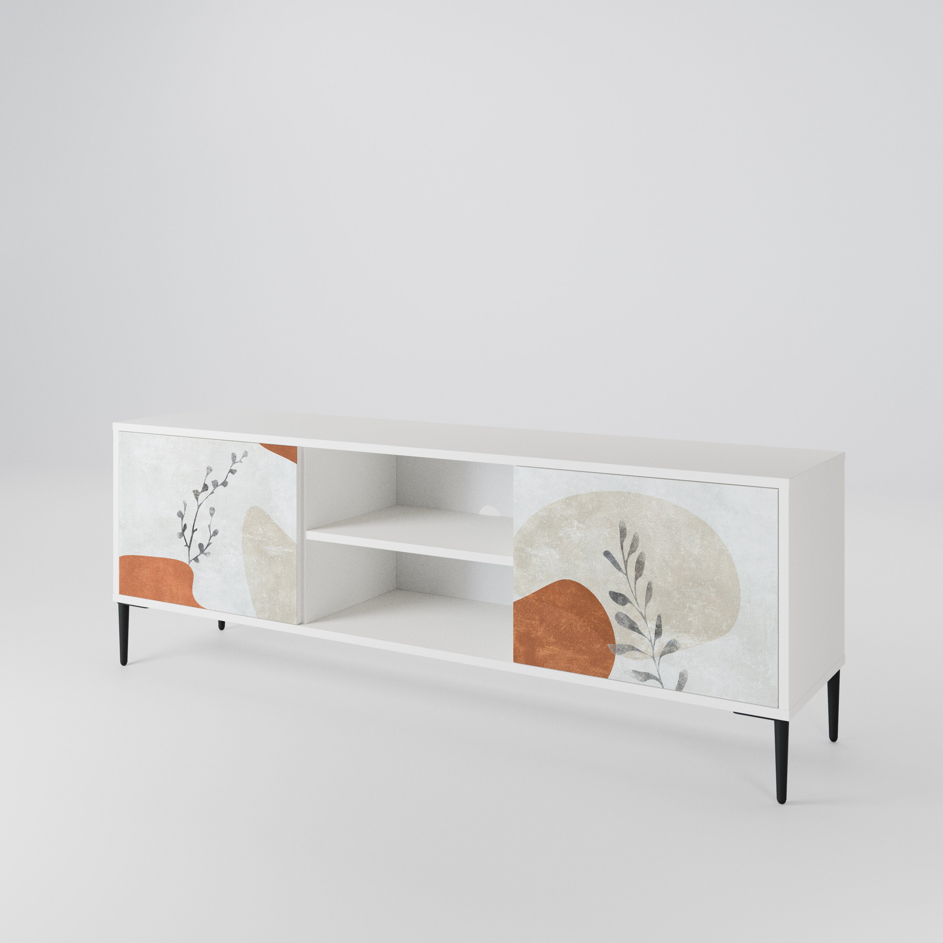 TRANQUIL TWIG 2-Door TV Cabinet