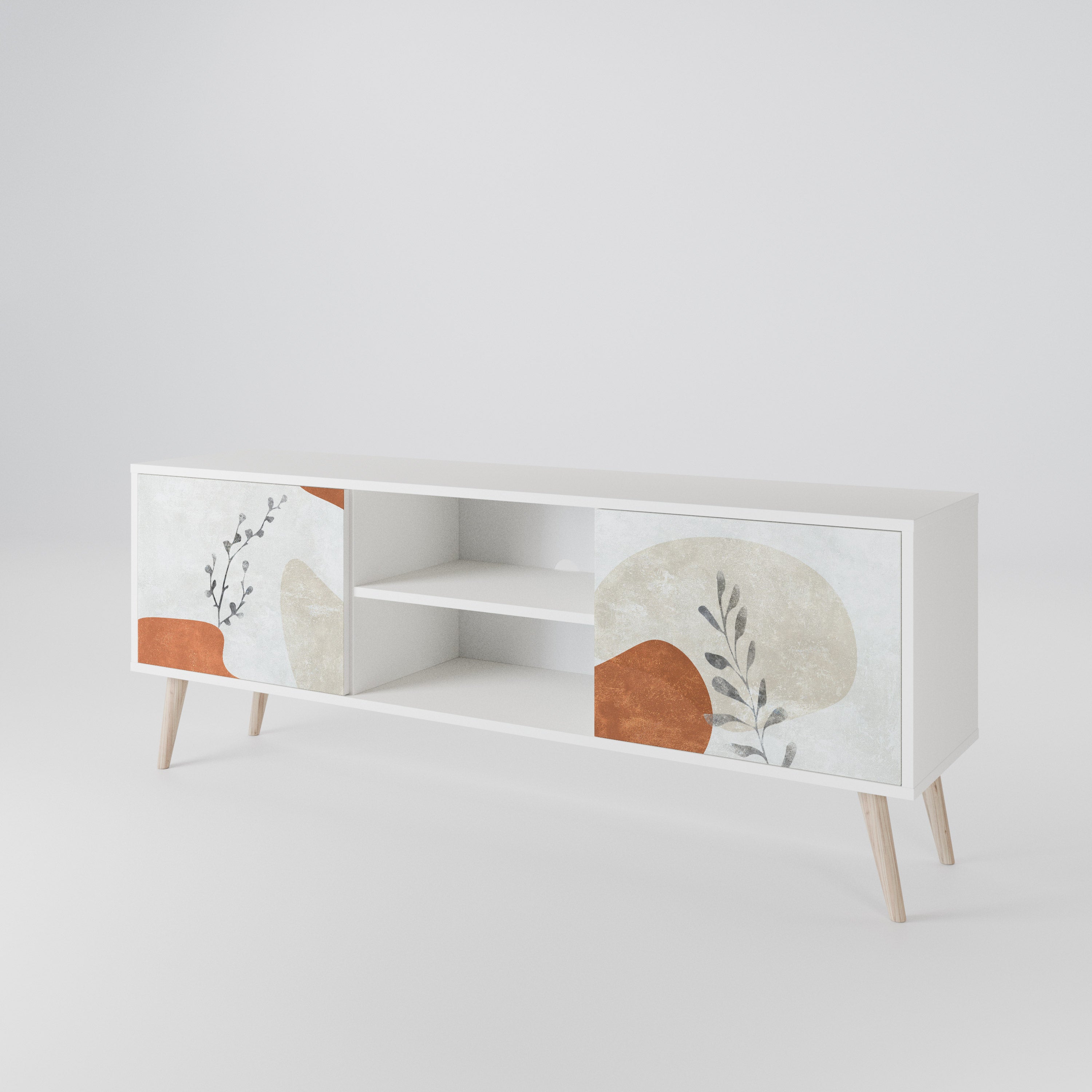 TRANQUIL TWIG 2-Door TV Cabinet