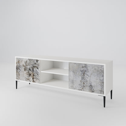 FADE IN THE TREES 2-Door TV Cabinet