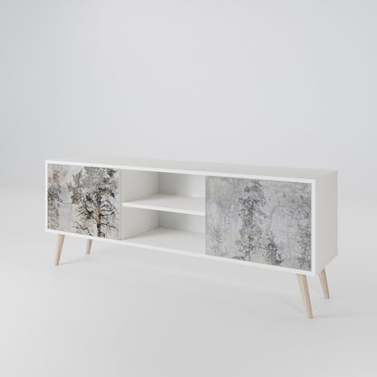 FADE IN THE TREES 2-Door TV Cabinet