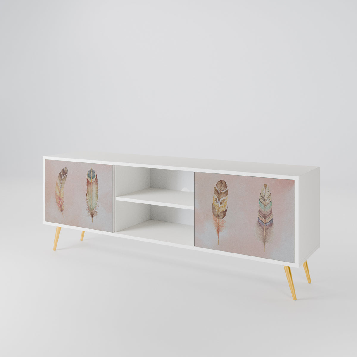 THE DELIQUESCE 2-Door TV Cabinet
