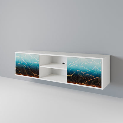 LUNAR SECRETS 2-Door TV Cabinet