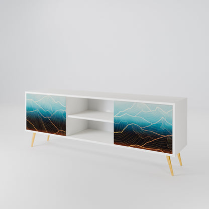 LUNAR SECRETS 2-Door TV Cabinet