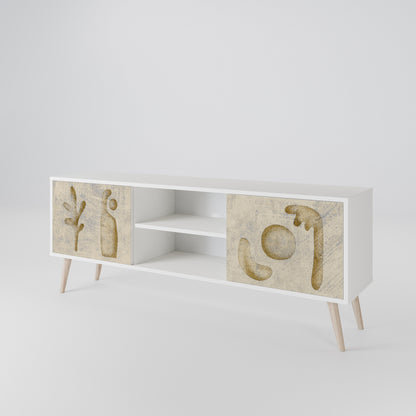 SAND SCULPTURES 2-Door TV Cabinet