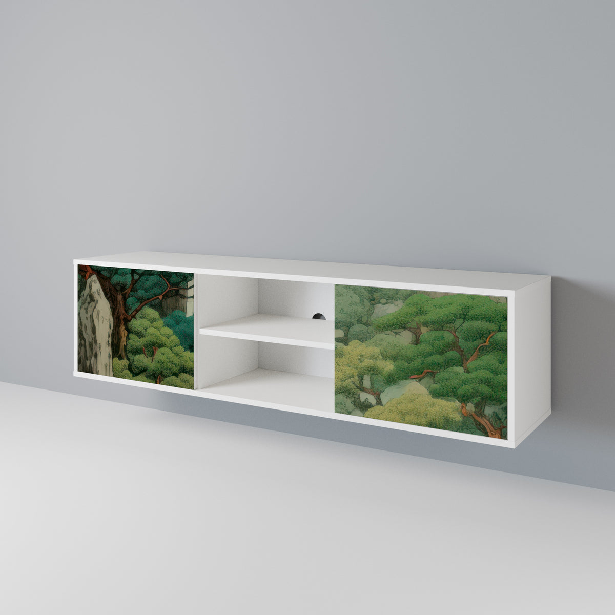 VERDURE ABYSS 2-Door TV Cabinet