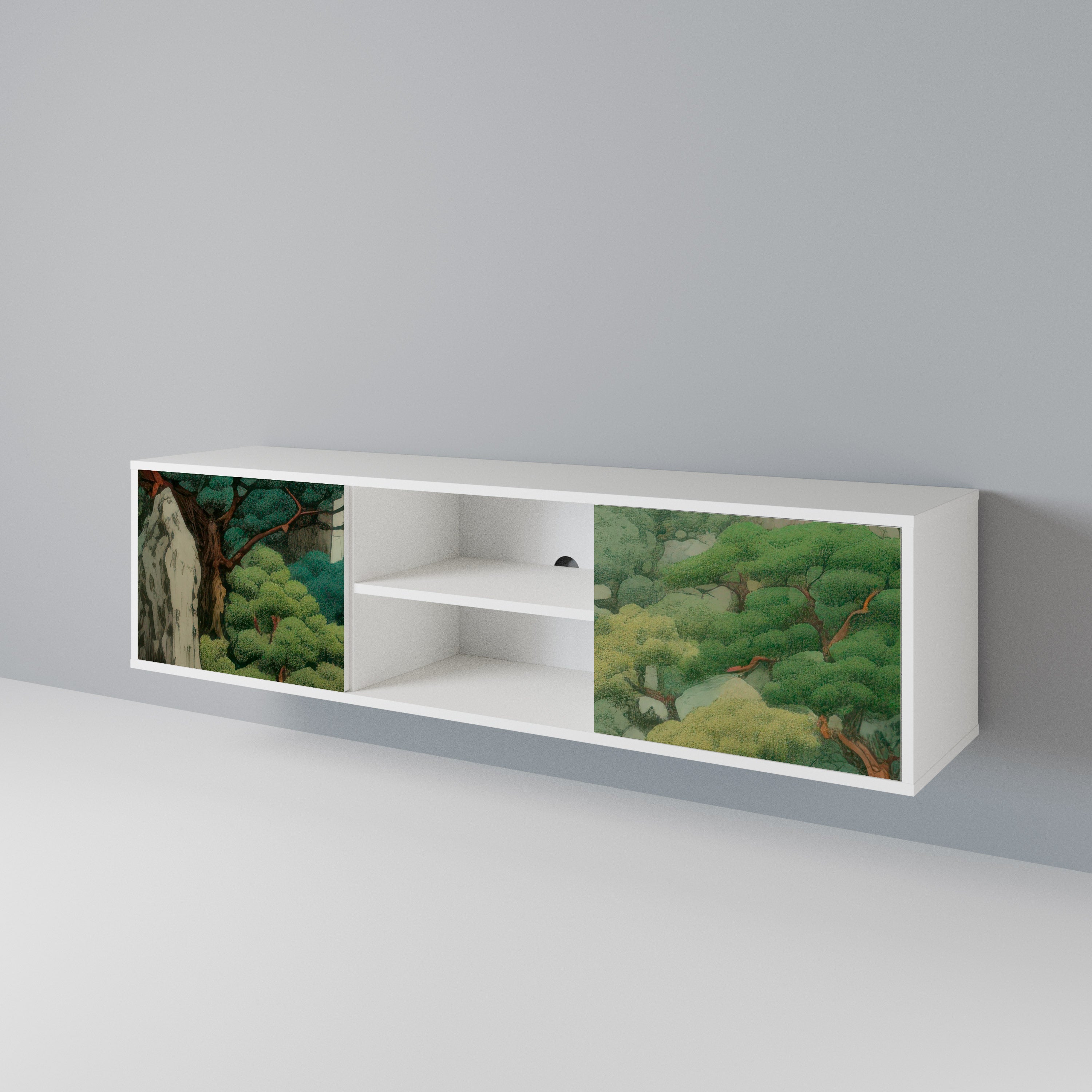 VERDURE ABYSS 2-Door TV Cabinet