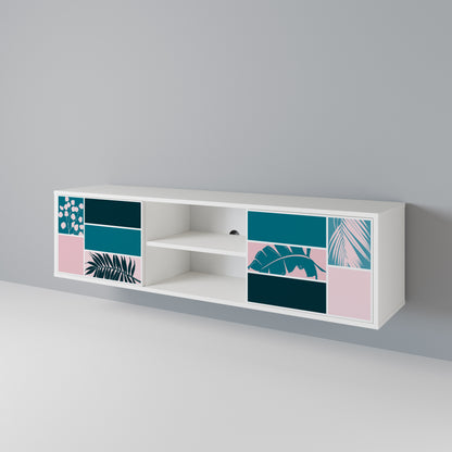 COMBINATION OF SHAPES 2-Door TV Cabinet