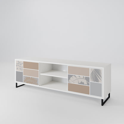 TROPICAL SHAPES 2-Door TV Cabinet