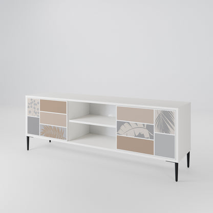TROPICAL SHAPES 2-Door TV Cabinet