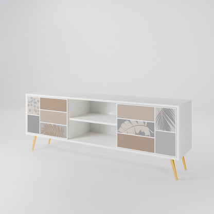 TROPICAL SHAPES 2-Door TV Cabinet
