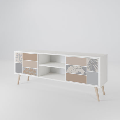 TROPICAL SHAPES 2-Door TV Cabinet