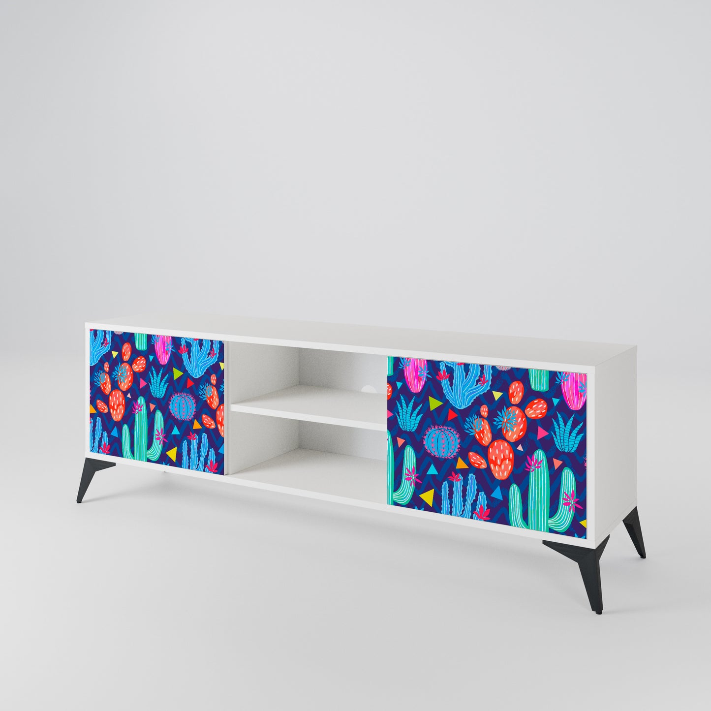 CACTUS VIBES 2-Door TV Cabinet