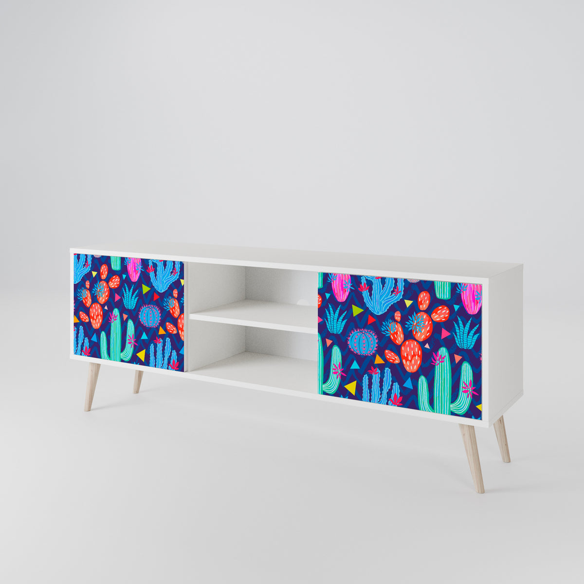 CACTUS VIBES 2-Door TV Cabinet