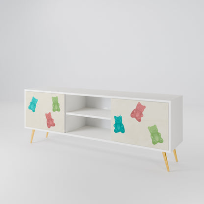 GUMMY BEARS 2-Door TV Cabinet