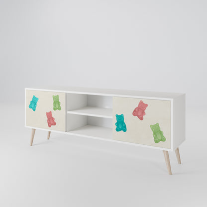 GUMMY BEARS 2-Door TV Cabinet