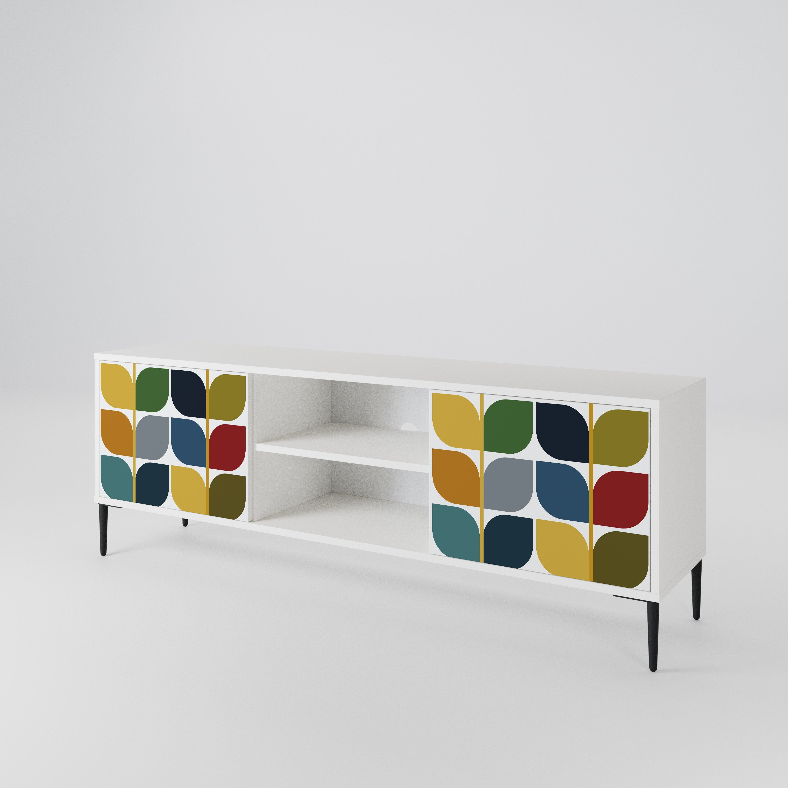 WEIGHTLESS HOURS 2-Door TV Cabinet