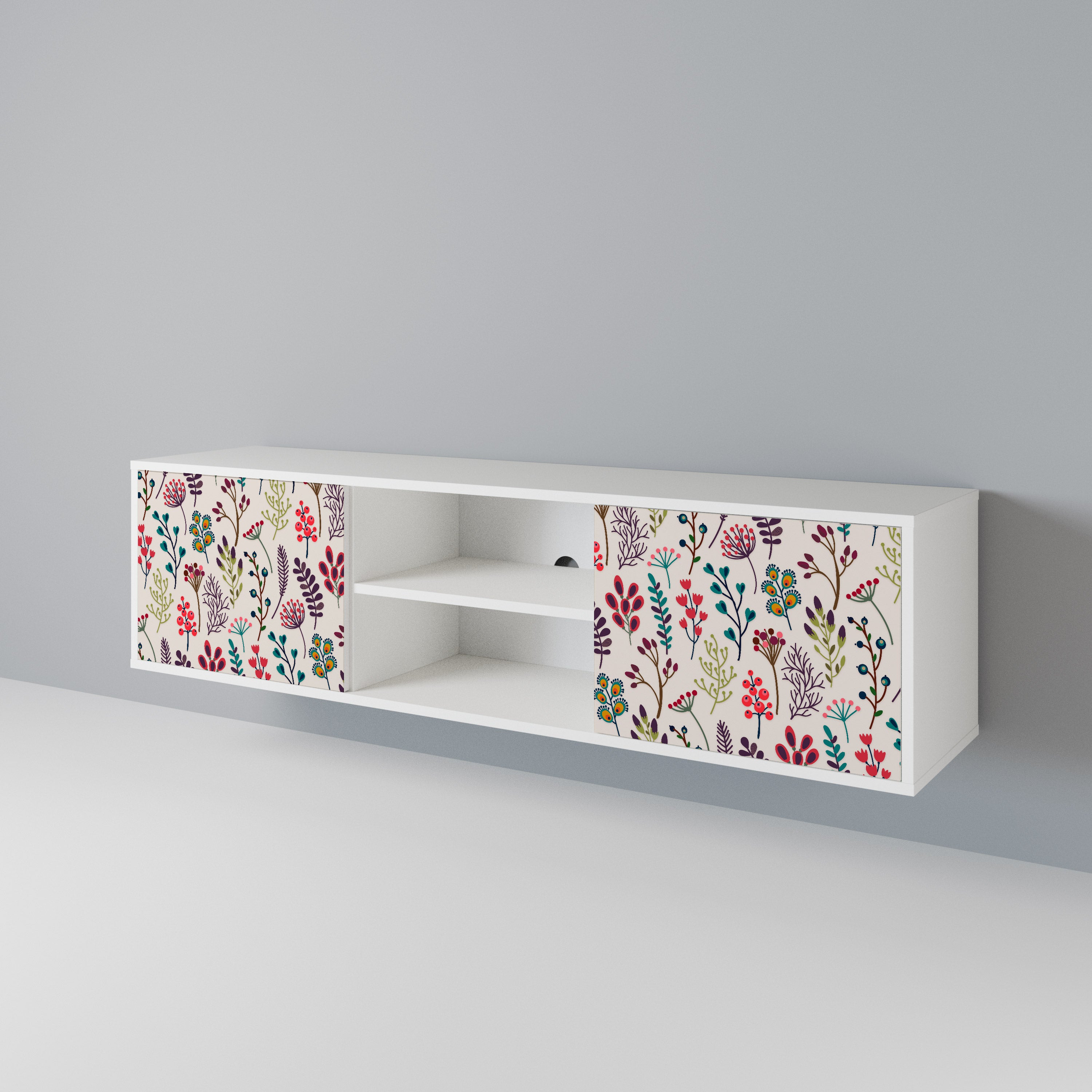 AUTUMN SUNDRIES 2-Door TV Cabinet