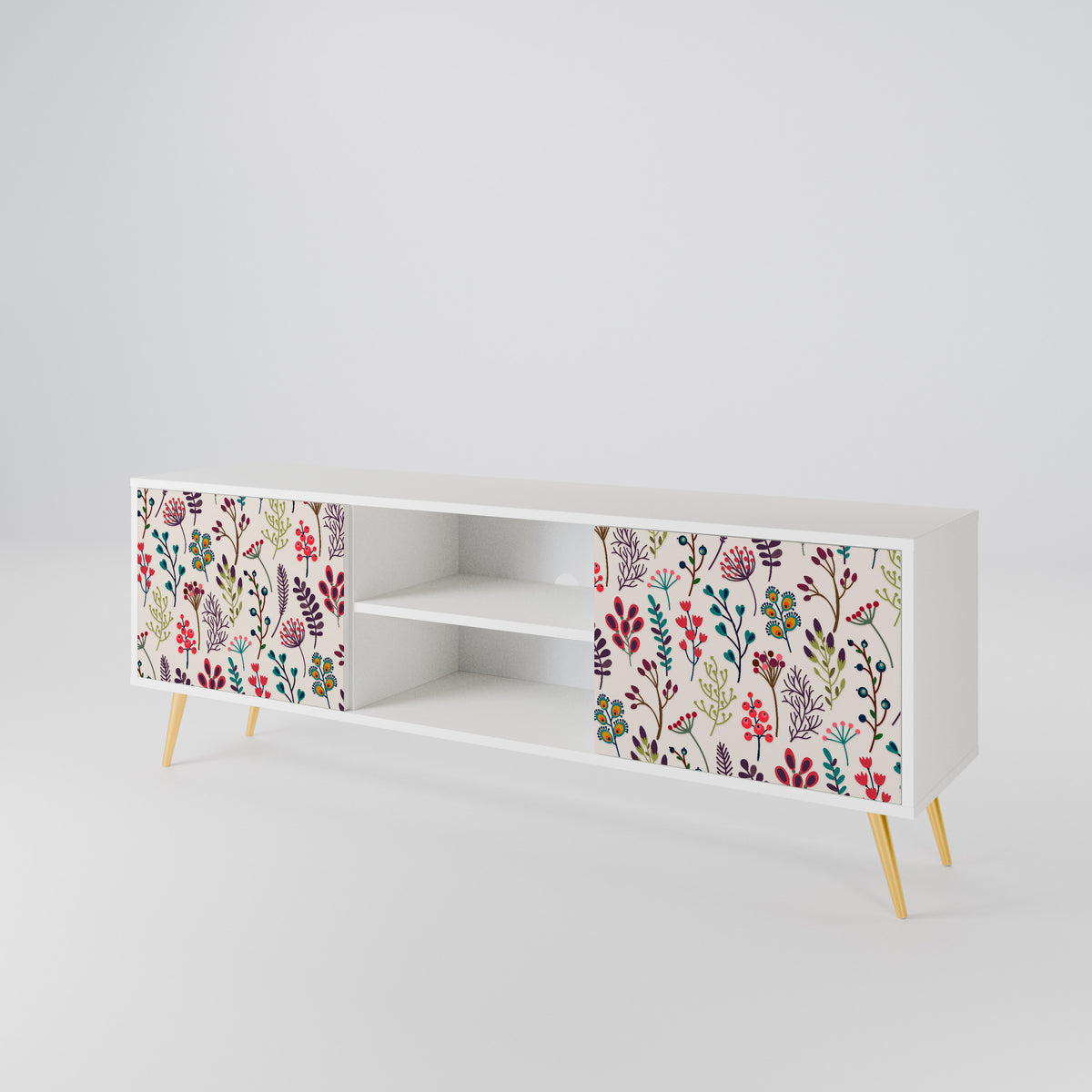 AUTUMN SUNDRIES 2-Door TV Cabinet