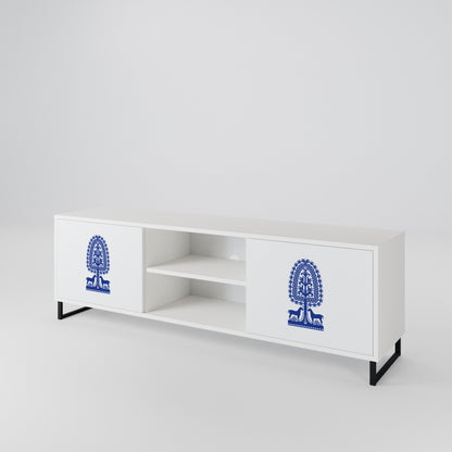 POLISH FOLK ART 2-Door TV Cabinet