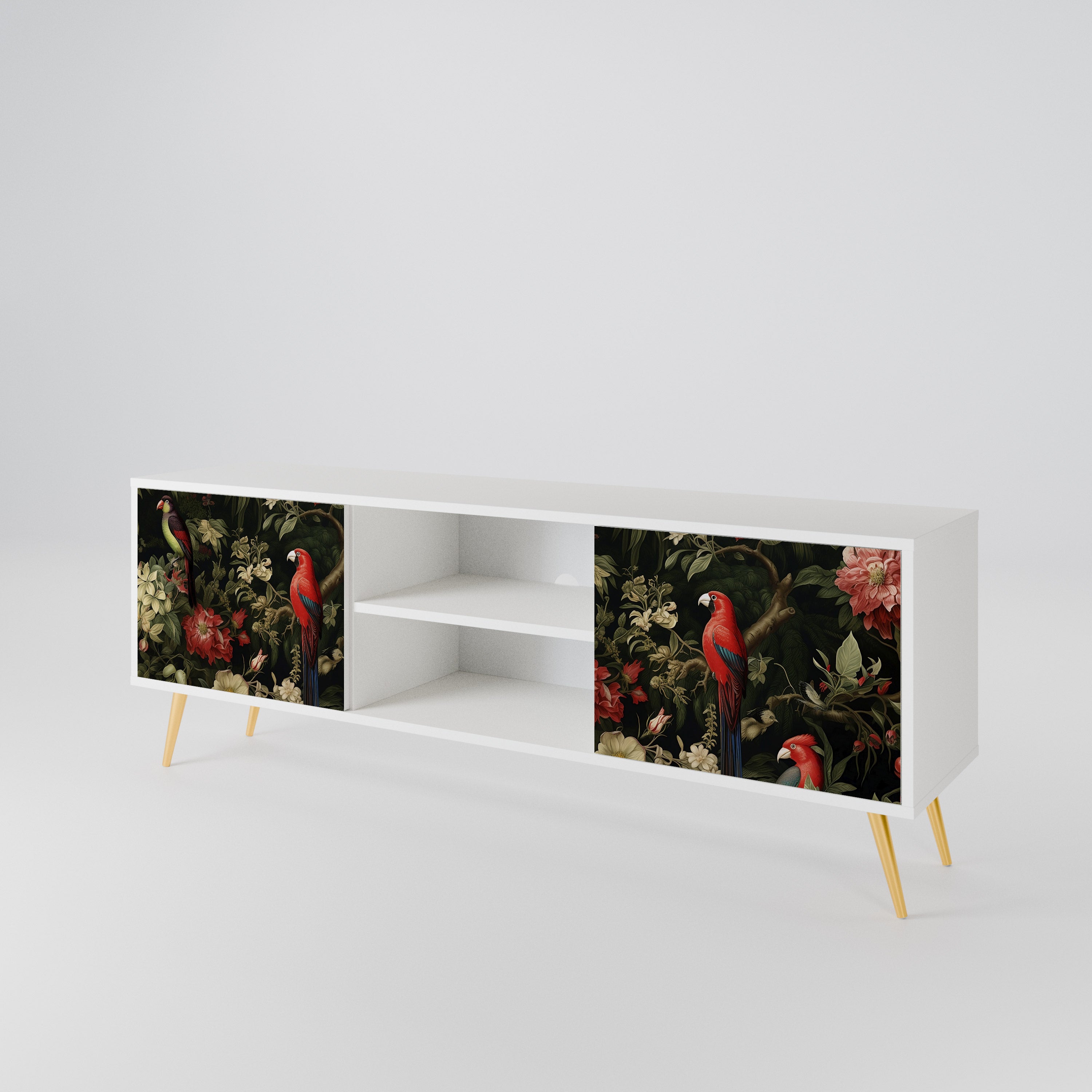 AVIAN GREENERY 2-Door TV Cabinet