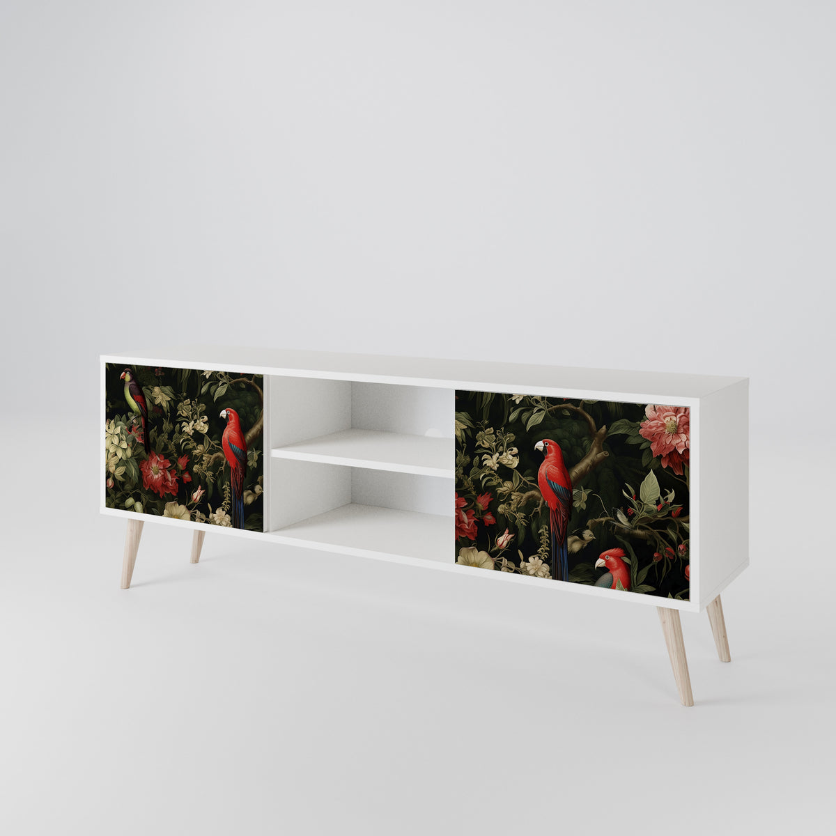 AVIAN GREENERY 2-Door TV Cabinet