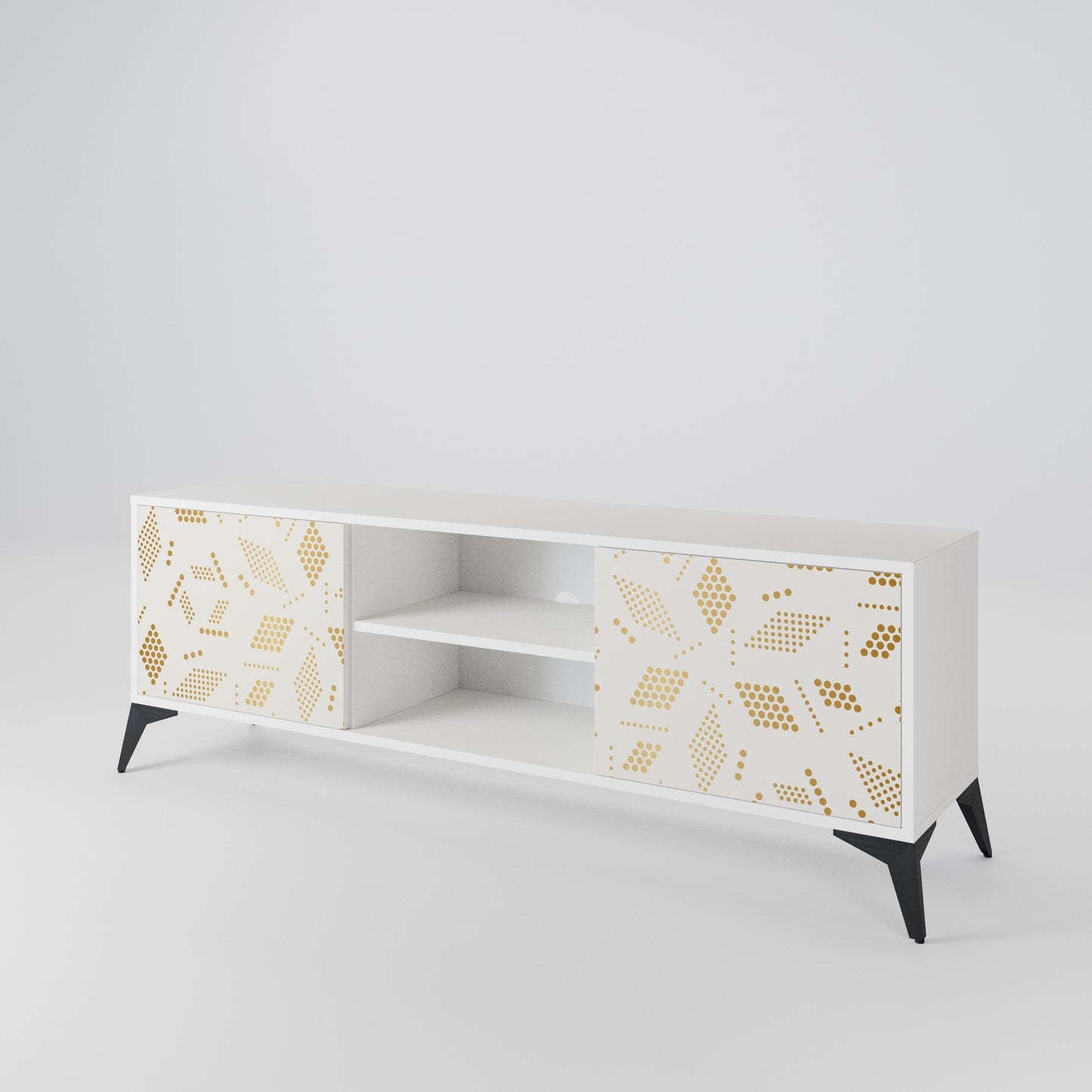SPOTTED DAZE 2-Door TV Cabinet