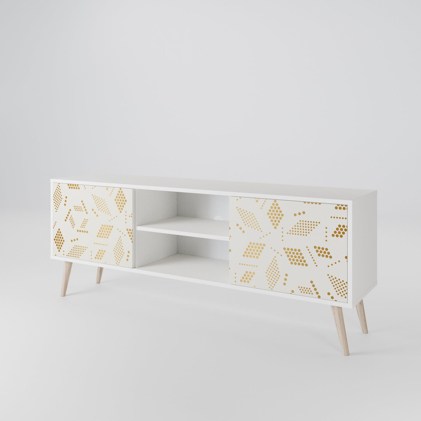 SPOTTED DAZE 2-Door TV Cabinet