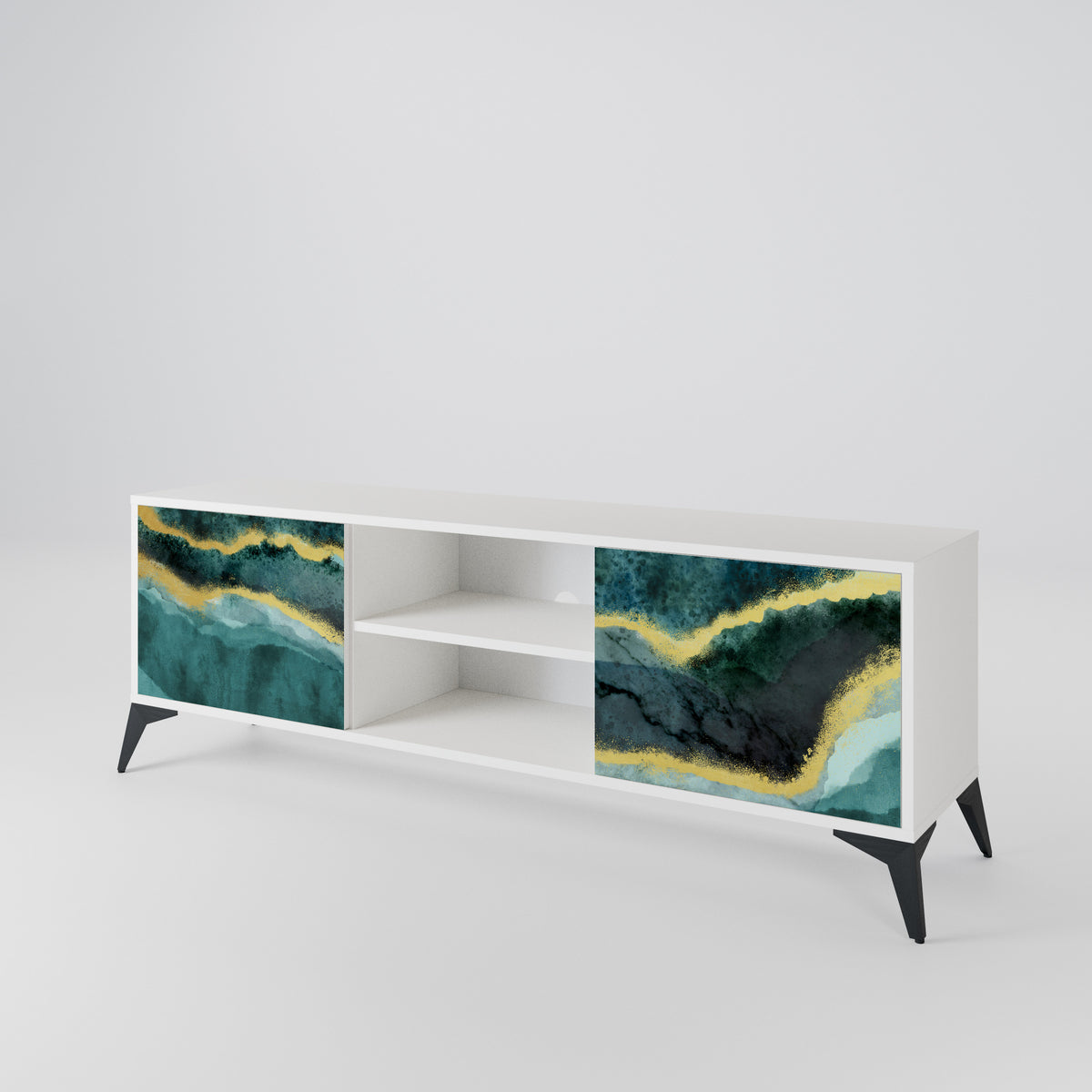 GOLDRUSH ODYSSEY 2-Door TV Cabinet