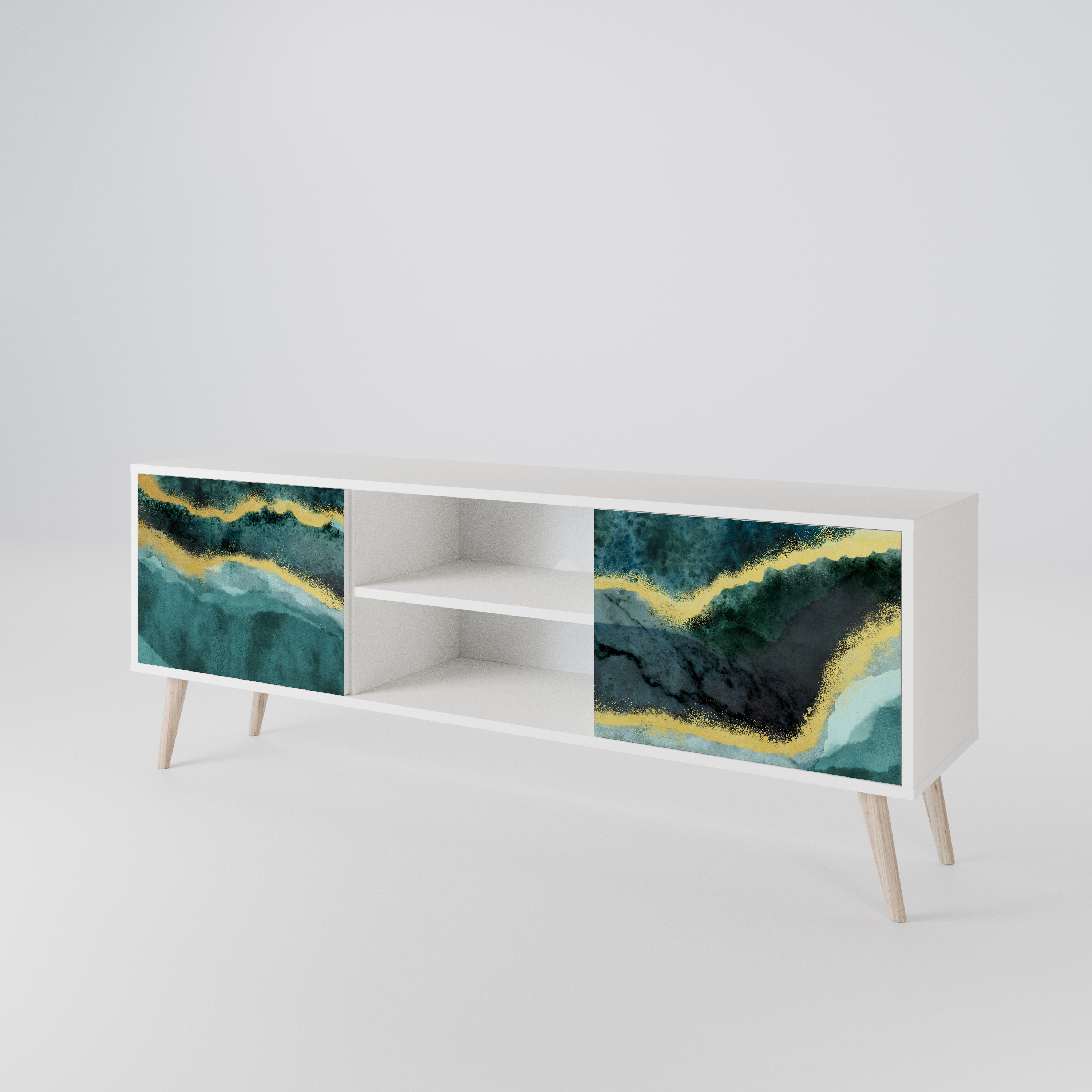 GOLDRUSH ODYSSEY 2-Door TV Cabinet