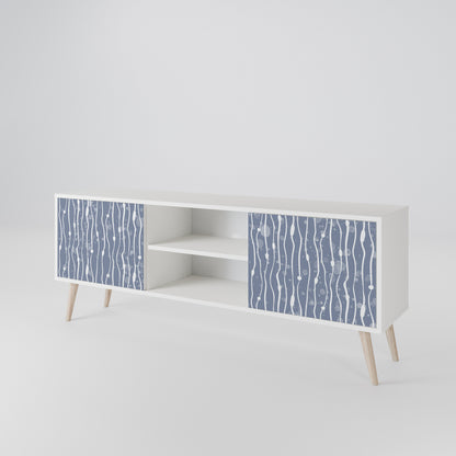 GRAPHITE RAIN 2-Door TV Cabinet