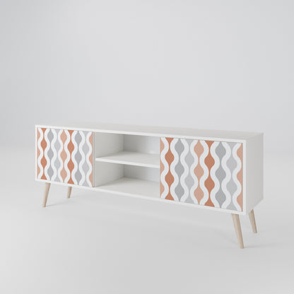 HAZY NOSTALGIA 2-Door TV Cabinet