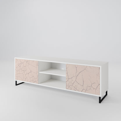 CERAMIC TEXTURE 2-Door TV Cabinet