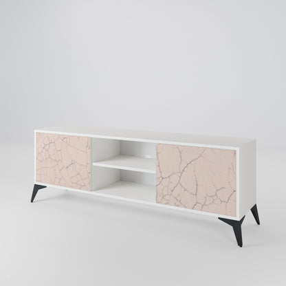 CERAMIC TEXTURE 2-Door TV Cabinet