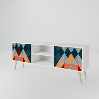 CRACKED ILLUSION 2-Door TV Cabinet