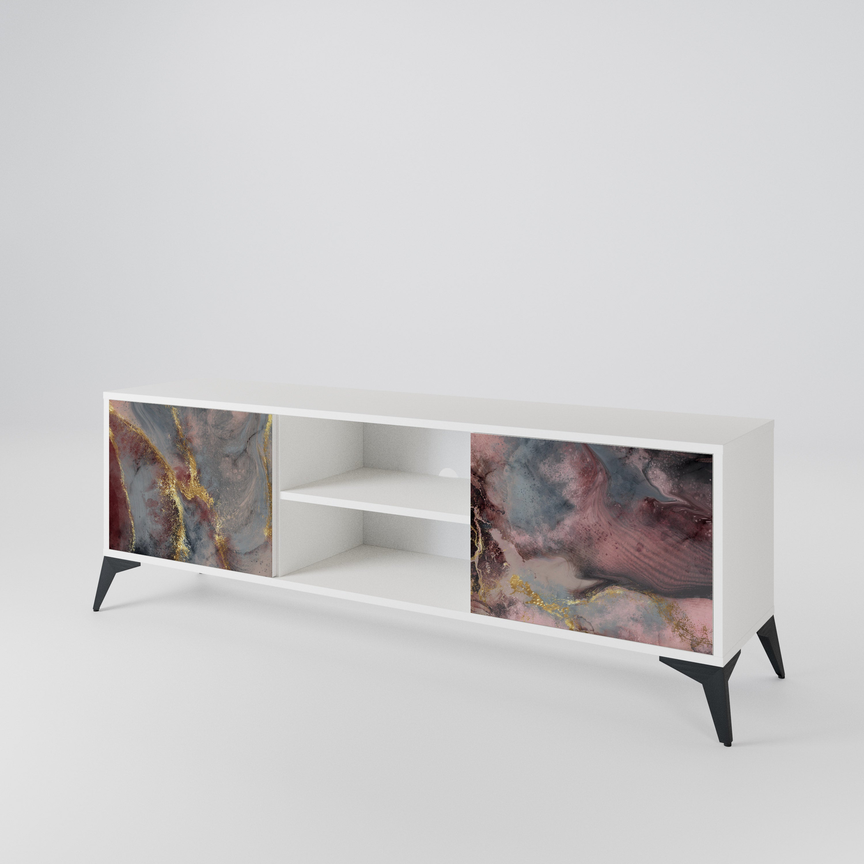 GOLDEN TIDES 2-Door TV Cabinet