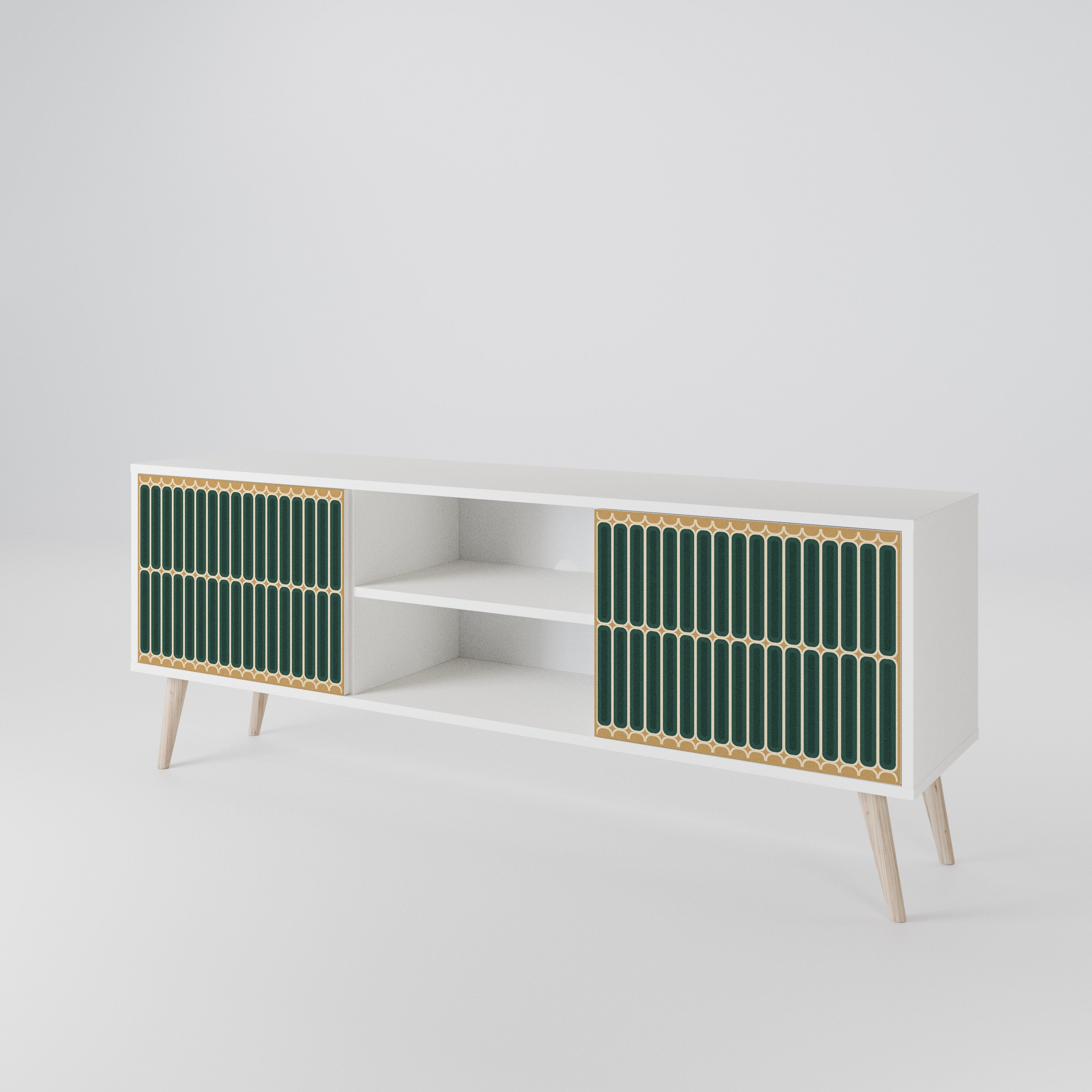 ILUSION GATE 2-Door TV Cabinet