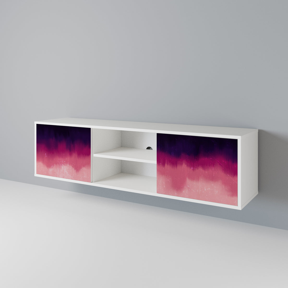 AURORA BOREALIS 2-Door TV Cabinet