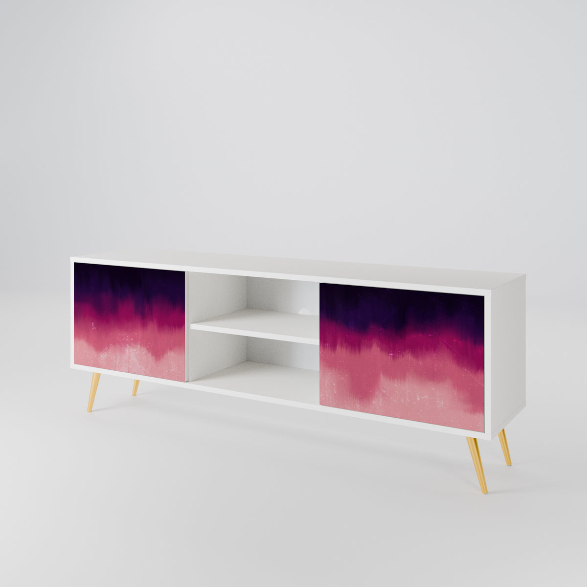 AURORA BOREALIS 2-Door TV Cabinet