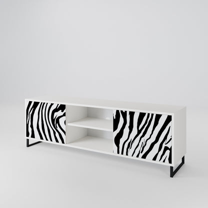 SPLENDID ZEBRA 2-Door TV Cabinet