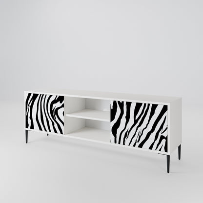 SPLENDID ZEBRA 2-Door TV Cabinet