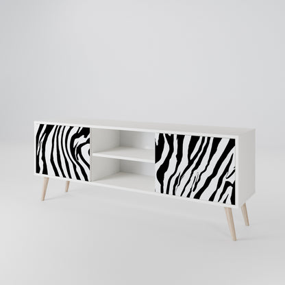SPLENDID ZEBRA 2-Door TV Cabinet